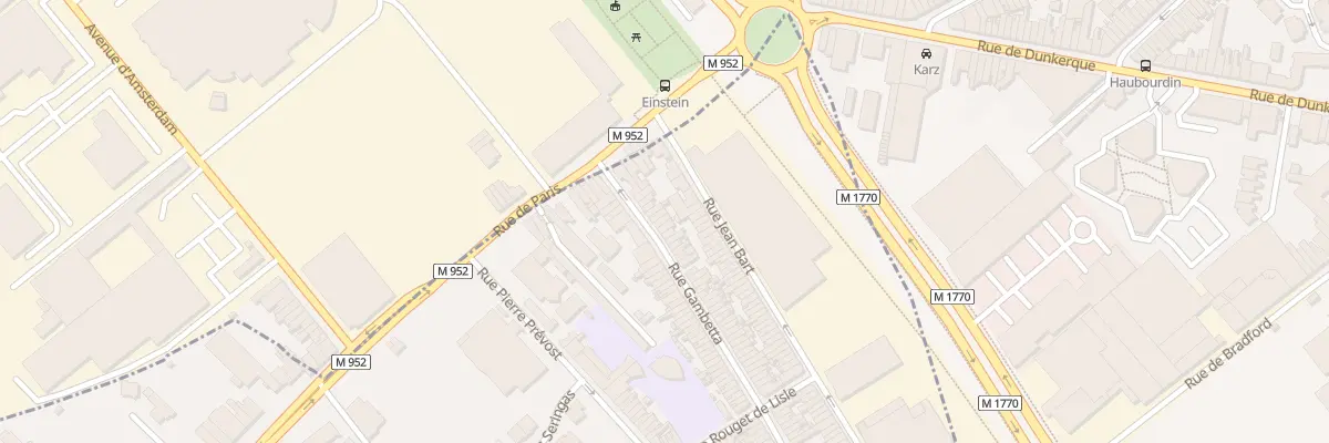 Plan du 15 Rue Gambetta à Mouvaux