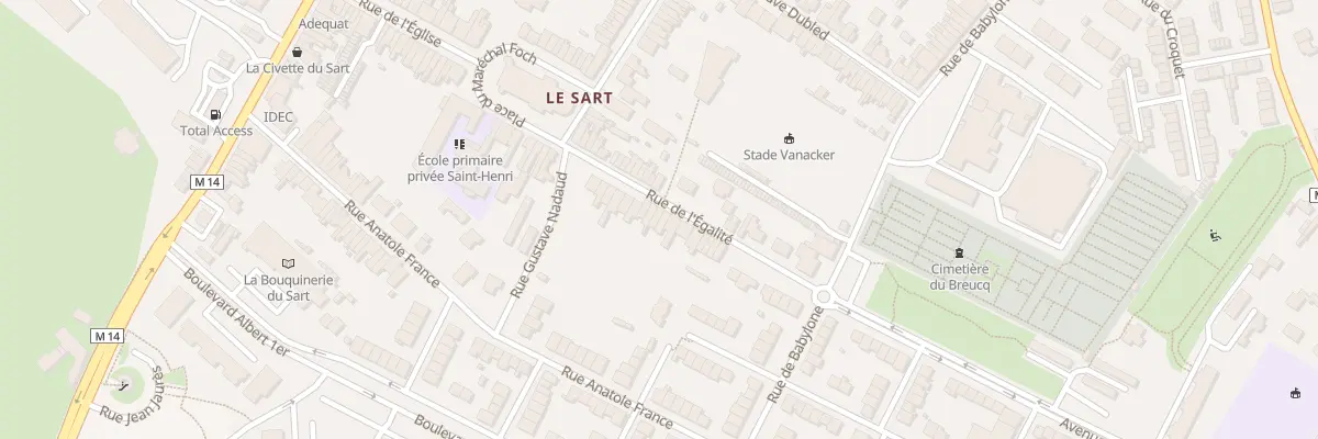 Plan du 32 Rue de l’Egalite à Villeneuve-d’Ascq