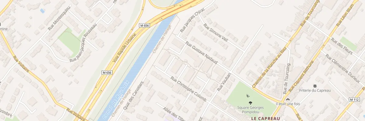 Plan du 68 Rue Christophe Colomb à Wasquehal
