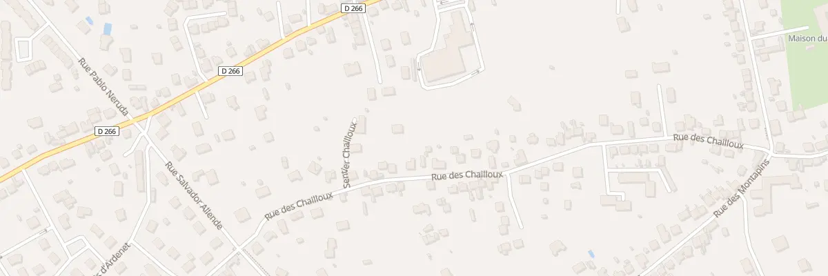 Plan du 48 Rue des Chailloux à Nevers