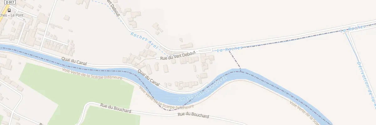 Plan du 488 Rue du Vert Debout à Râches