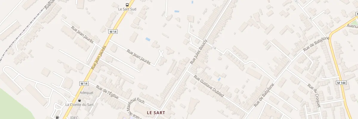 Plan du 78 Rue Jules Boucly à Villeneuve-d’Ascq