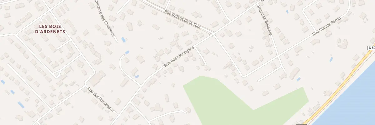 Plan du 79T Rue des Montapins à Nevers