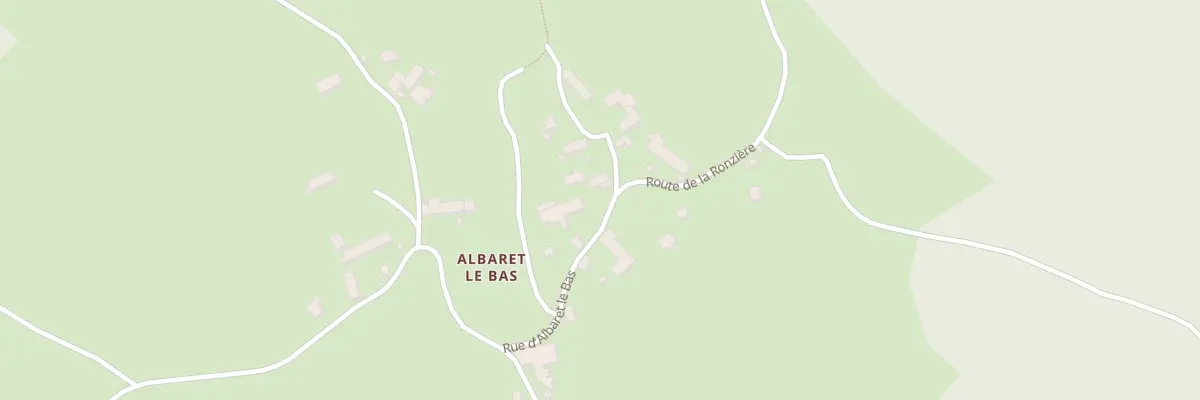 Plan du 5247 Albaret Le Bas à Albaret-le-Comtal