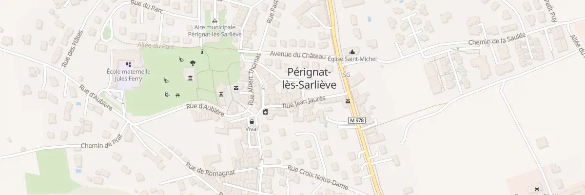 Plan du 17 Rue Jean Jaurès à Pérignat-lès-Sarliève