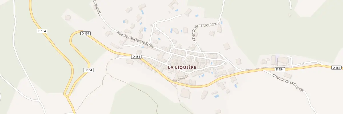 Plan du 1 Rue du Four à Cabrerolles