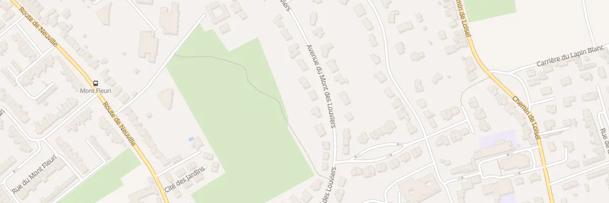 Plan du 26 Av du Mont des Louviers à Halluin