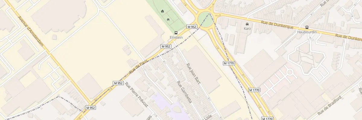 Plan du 16 Rue Jean Bart à Mouvaux