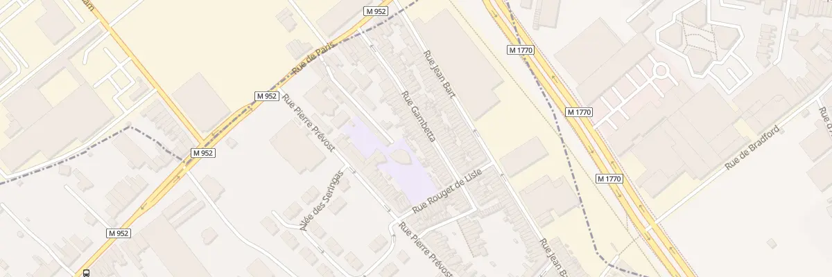Plan du 46 Rue Gambetta à Mouvaux