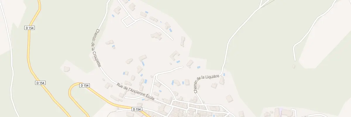 Plan du 3 Che de l’Ort de Berne à Cabrerolles