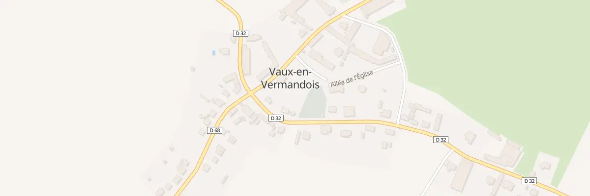 Plan du 1 Rue de Roupy à Vaux-en-Vermandois