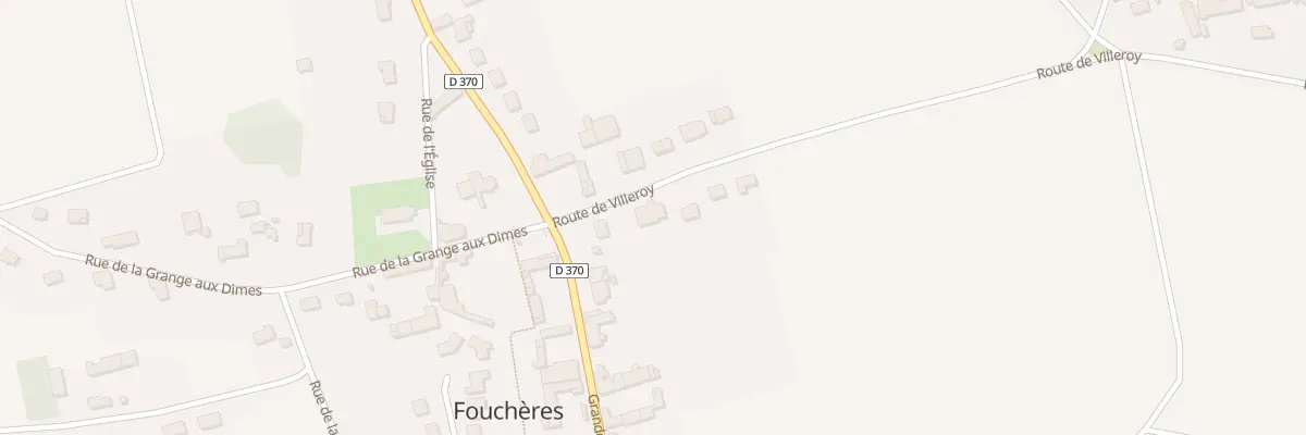 Plan du 4 Rte de Villeroy à Fouchères