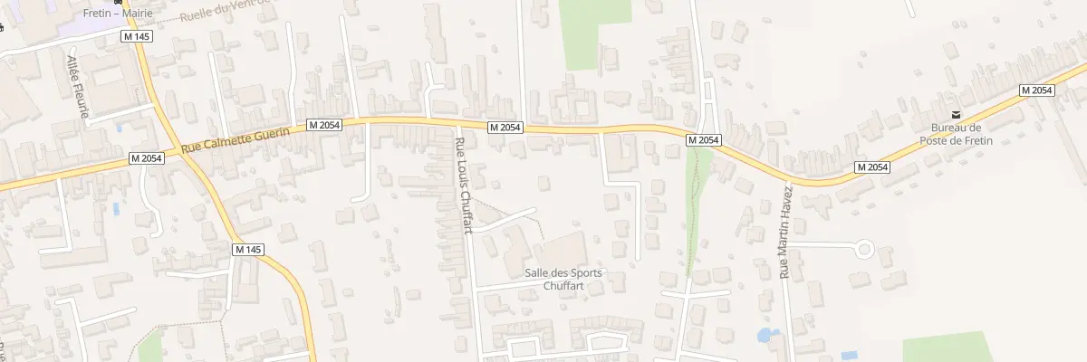 Plan du 62B Rue Calmette Guérin à Fretin