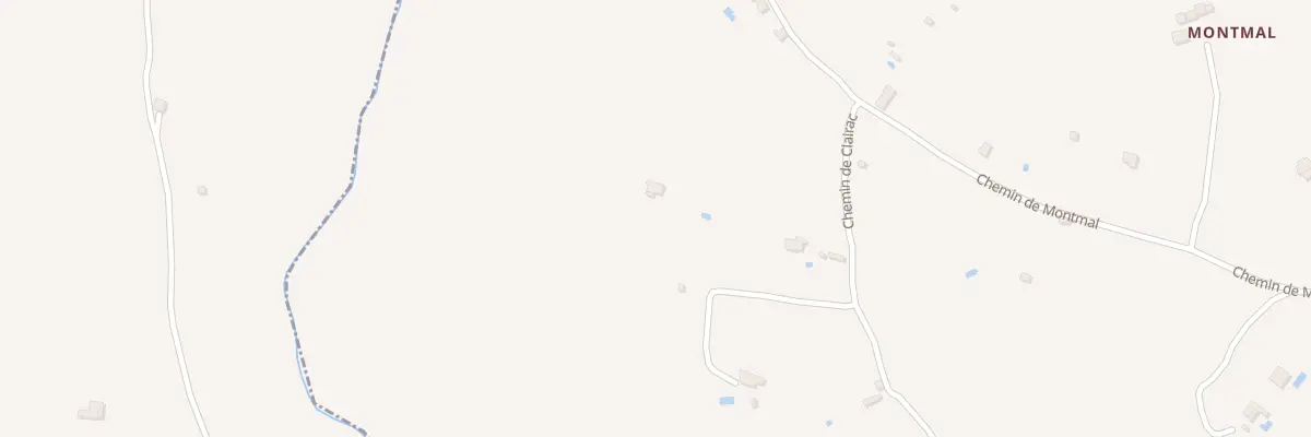 Plan du 1201 Che Clairac à Bédarieux