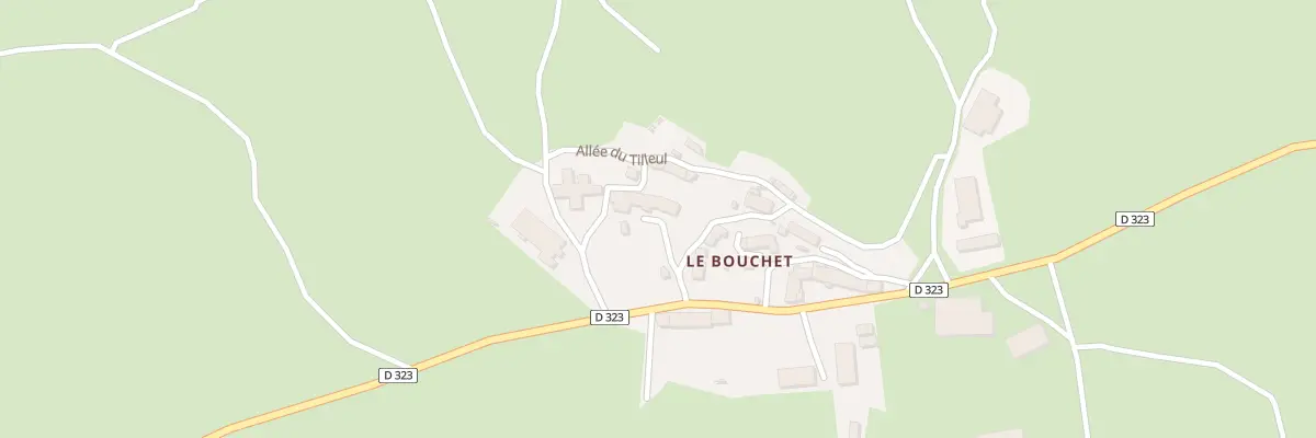 Plan du 1 All du Four à Mentières