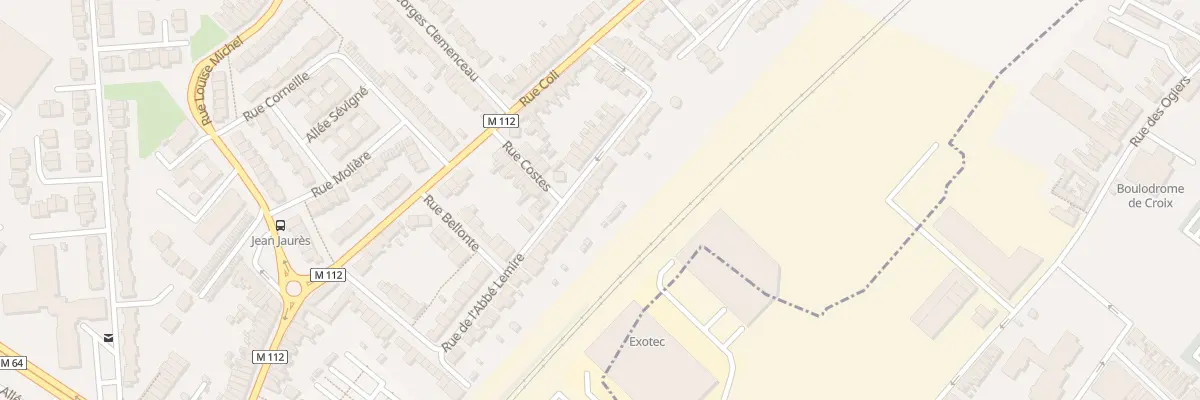 Plan du 42 Rue de l’Abbé Lemire à Wasquehal
