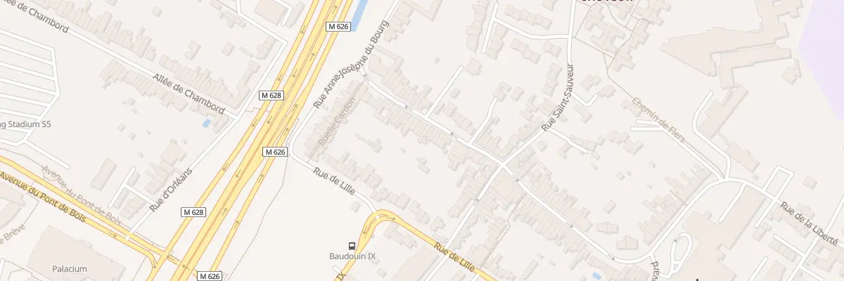 Plan du 187 Rue de la Liberte à Villeneuve-d’Ascq
