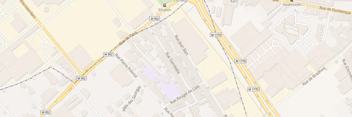 Plan du 39 Rue Gambetta à Mouvaux