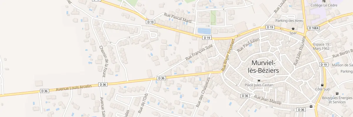 Plan du 12B Rue Solé Francois à Murviel-lès-Béziers