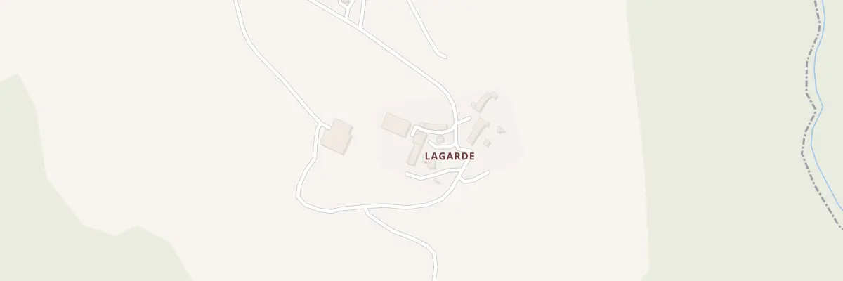 Plan du 5019 Lagarde à Autrac