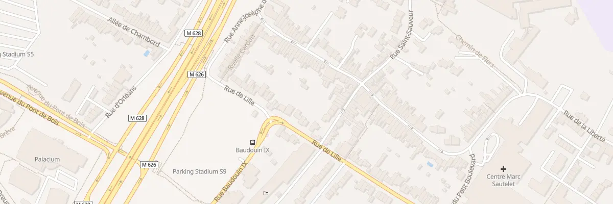 Plan du 250 Rue de Lille à Villeneuve-d’Ascq