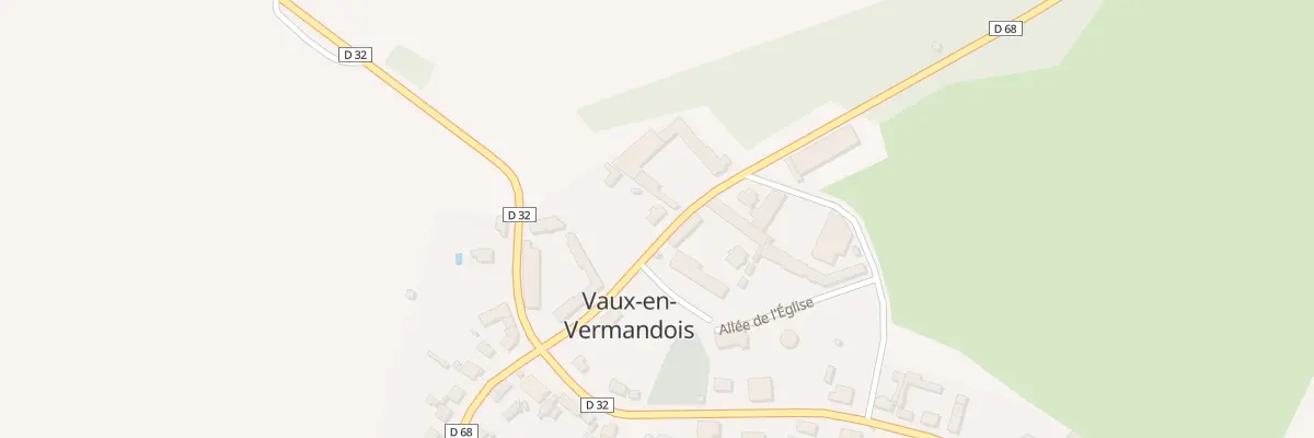 Plan du 3 Rue d’Etreillers à Vaux-en-Vermandois