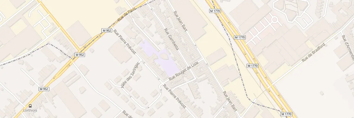 Plan du 62 Rue Gambetta à Mouvaux