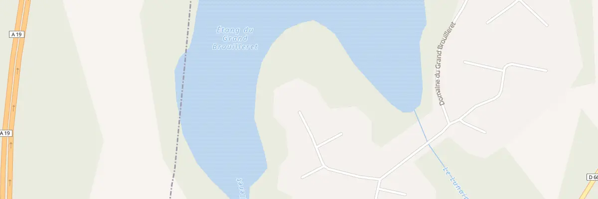 Plan du 5680 Etang du Grand Brouilleret à Égriselles-le-Bocage
