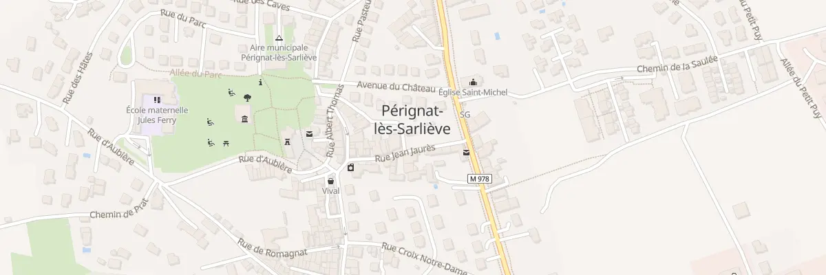 Plan du 2 Rue Antoine Jauriat à Pérignat-lès-Sarliève