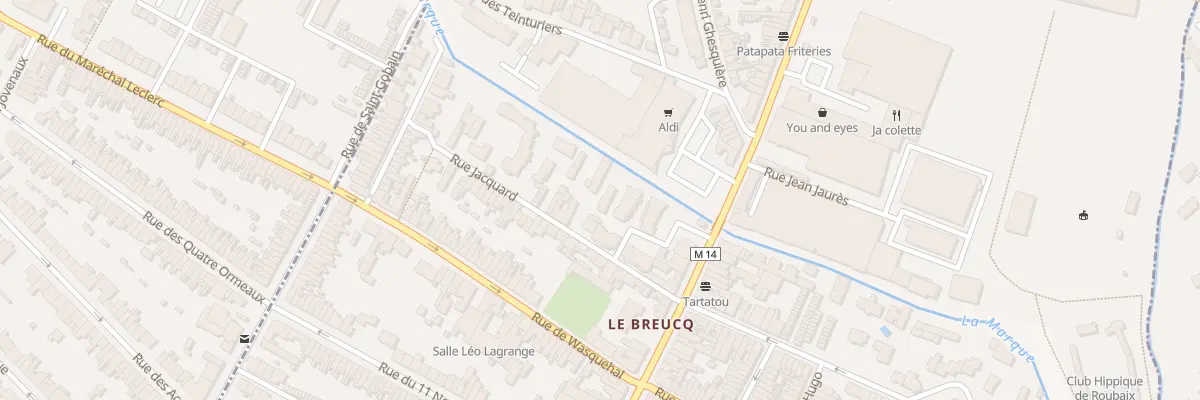 Plan du 2B Rue Jacquard à Villeneuve-d’Ascq