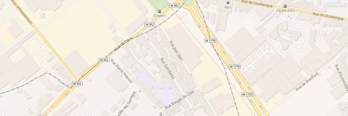 Plan du 36 Rue Jean Bart à Mouvaux