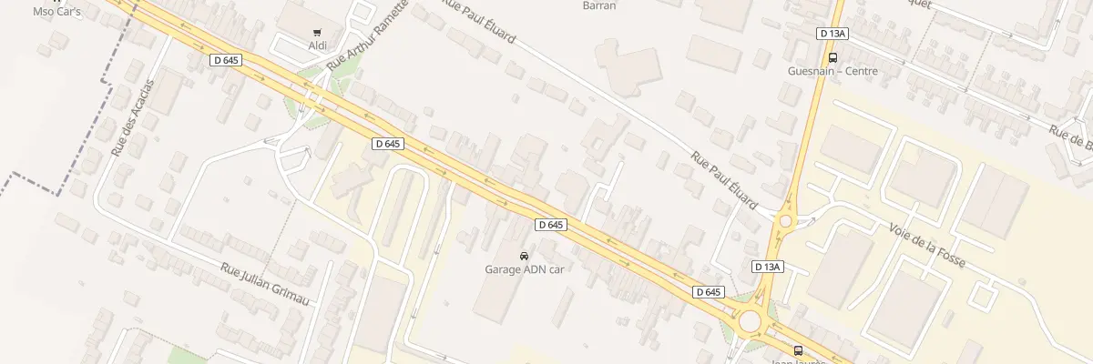 Plan du 375 Bd Pasteur à Guesnain