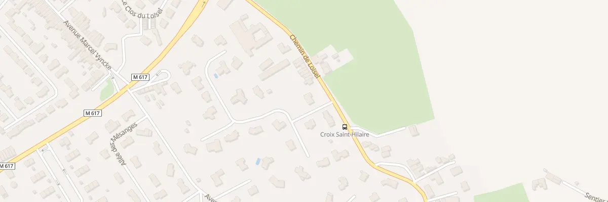 Plan du 2 All des Bergeronnettes à Halluin