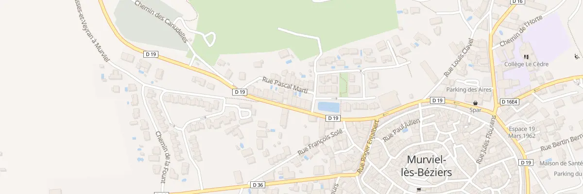 Plan du 2 Av Emile Cabrol à Murviel-lès-Béziers