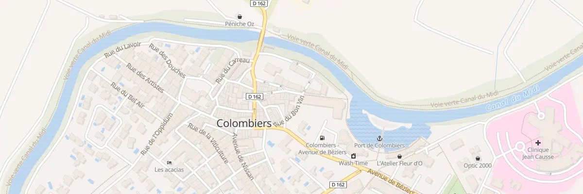 Plan du 14 Rue des Commercants à Colombiers