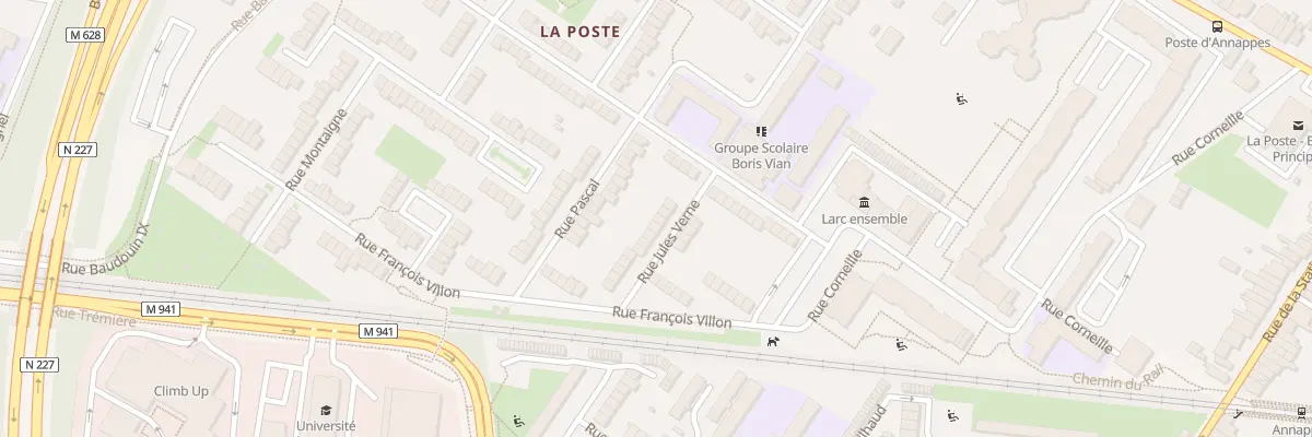 Plan du 6 Rue Jules Verne à Villeneuve-d’Ascq