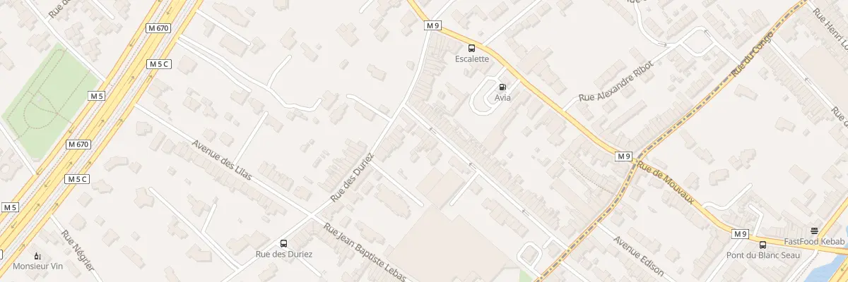 Plan du 14 Rue Suzanne Lannoy Blin à Mouvaux