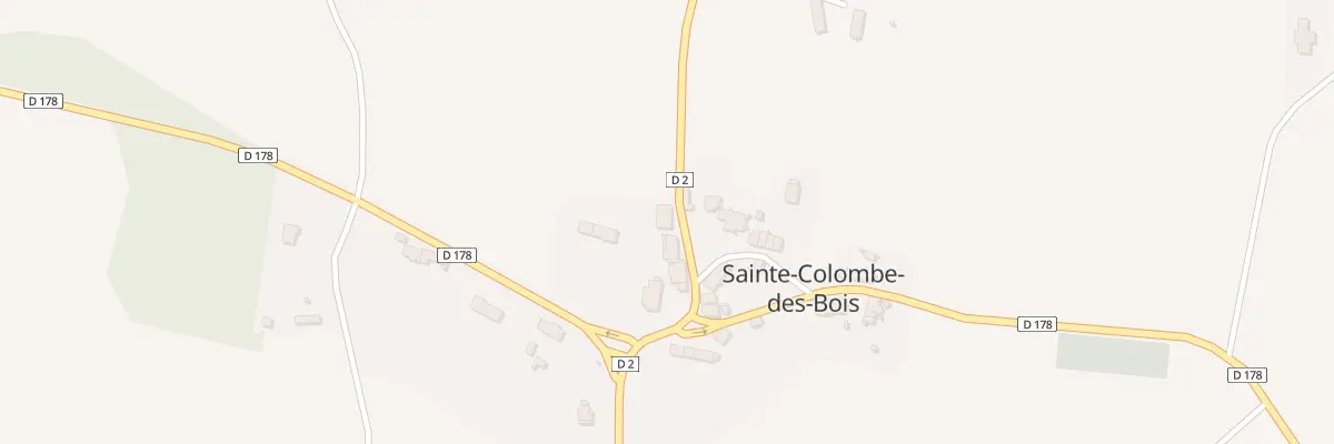Plan du 9 Rte de Jamards à Sainte-Colombe-des-Bois