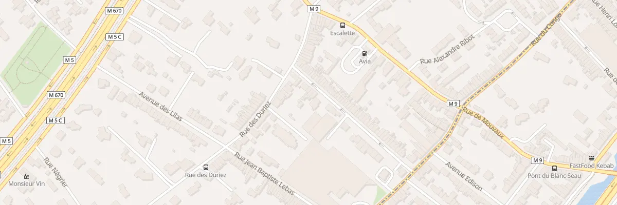 Plan du 18 Rue Suzanne Lannoy Blin à Mouvaux