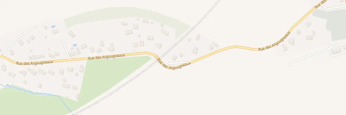 Plan du 9 Rue des Argougneaux à Challuy