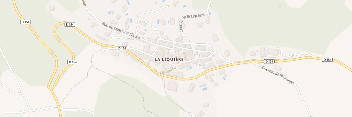 Plan du 1 La Place à Cabrerolles
