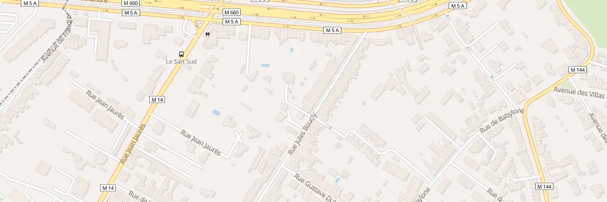 Plan du 64 Rue Jules Boucly à Villeneuve-d’Ascq