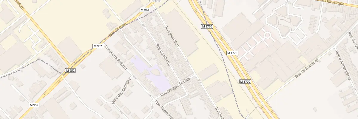 Plan du 58 Rue Jean Bart à Mouvaux