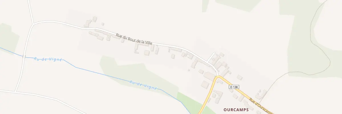 Plan du 3 Rue du Bout de la Ville à Saint-Christophe-à-Berry
