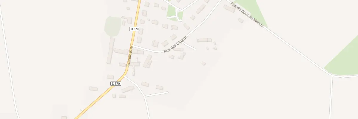 Plan du 6 Rue des Girards à Fouchères