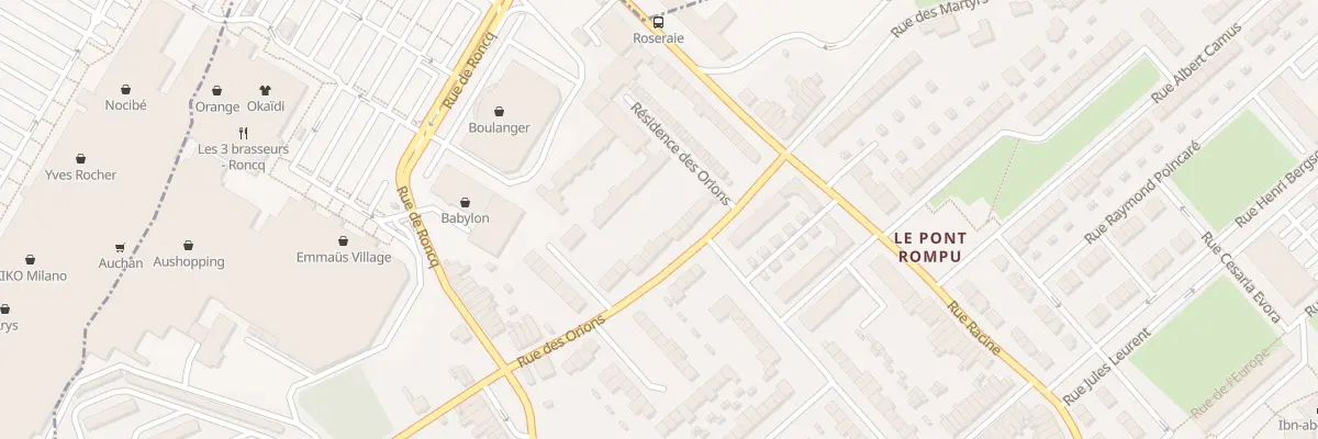 Plan du 371 Rue des Orions à Tourcoing