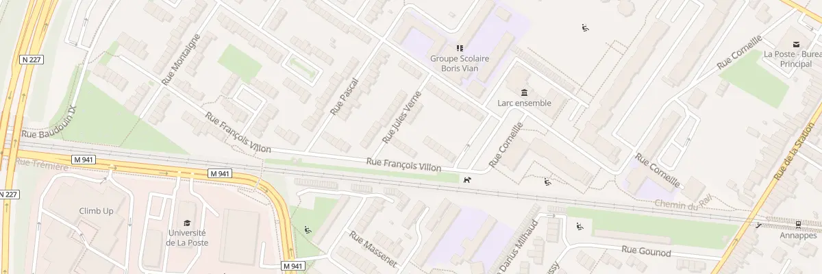 Plan du 41 Rue Francois Villon à Villeneuve-d’Ascq