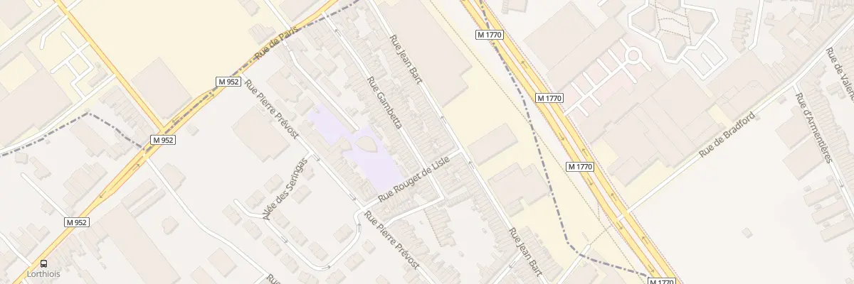 Plan du 71 Rue Gambetta à Mouvaux