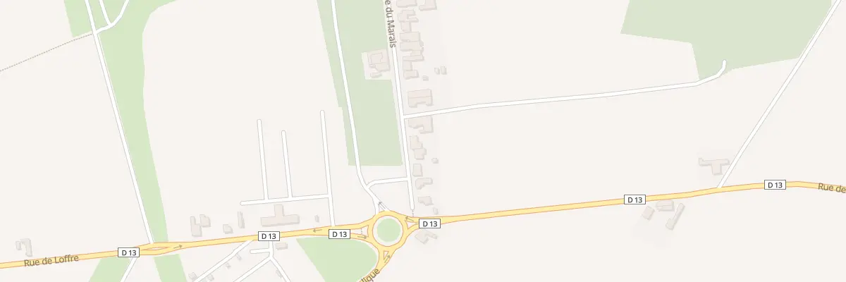 Plan du 8 Rue du Marais à Dechy