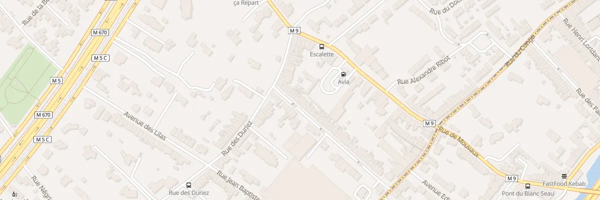 Plan du 15 Rue Suzanne Lannoy Blin à Mouvaux